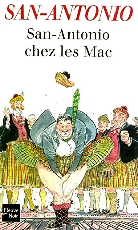 Обложка Сан-Антонио в Шотландии