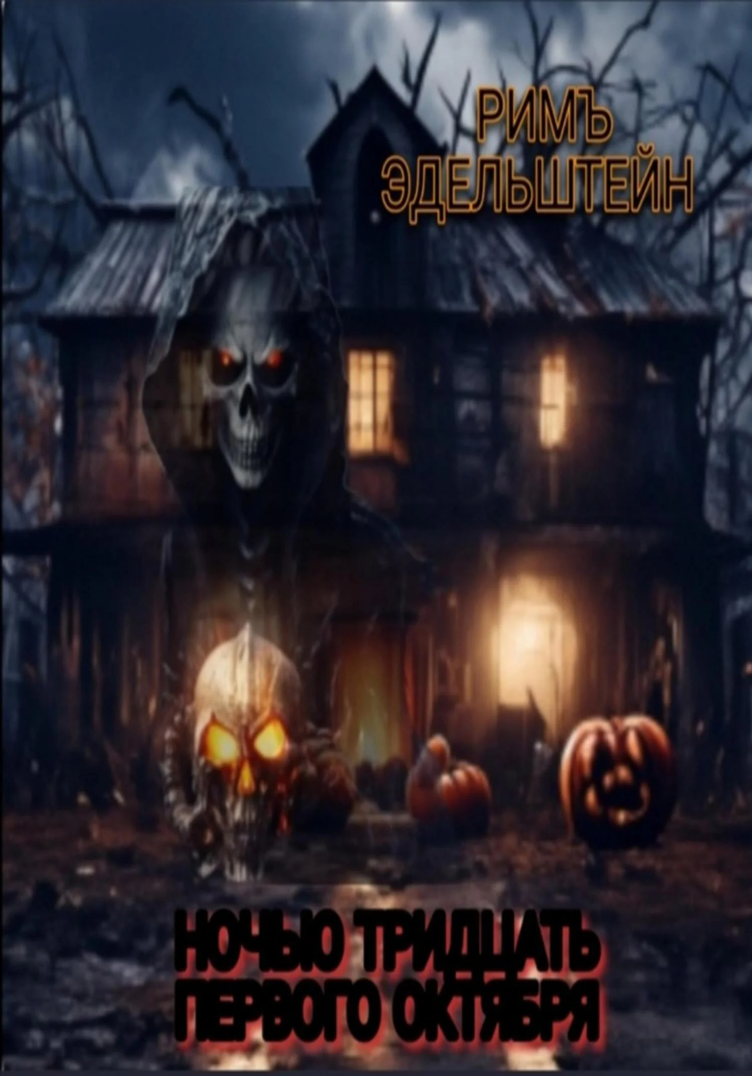 Обложка Ночью тридцать первого октября