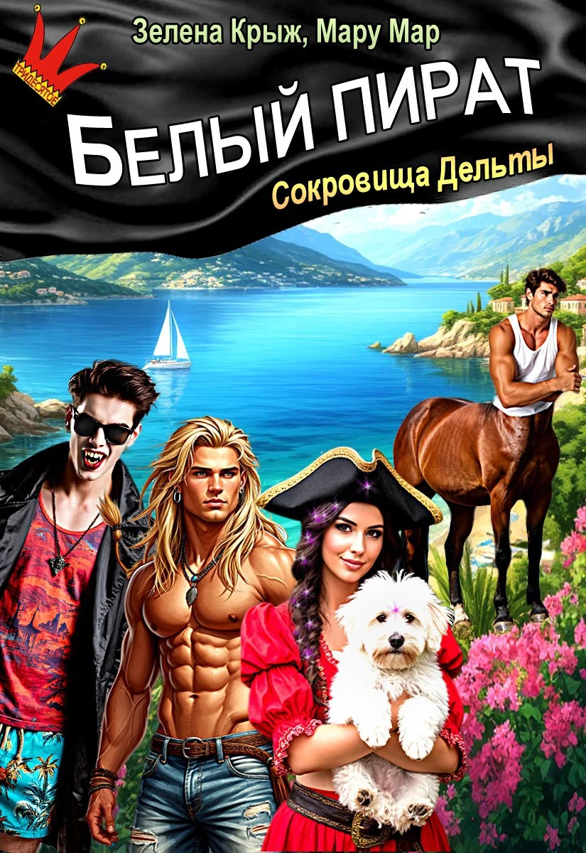 Обложка Белый пират. Сокровища Дельты