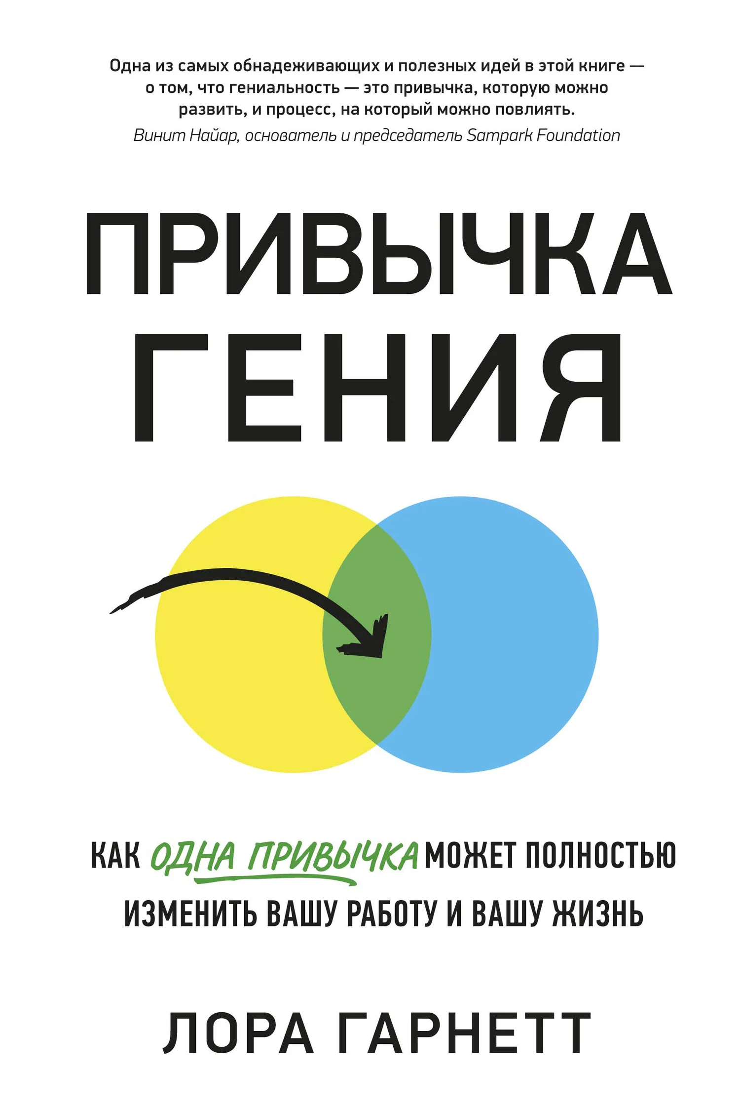 Обложка Привычка гения. Как одна привычка может полностью изменить вашу работу и вашу жизнь