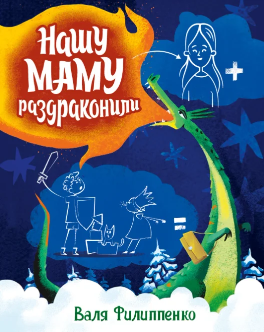 Обложка Нашу маму раздраконили