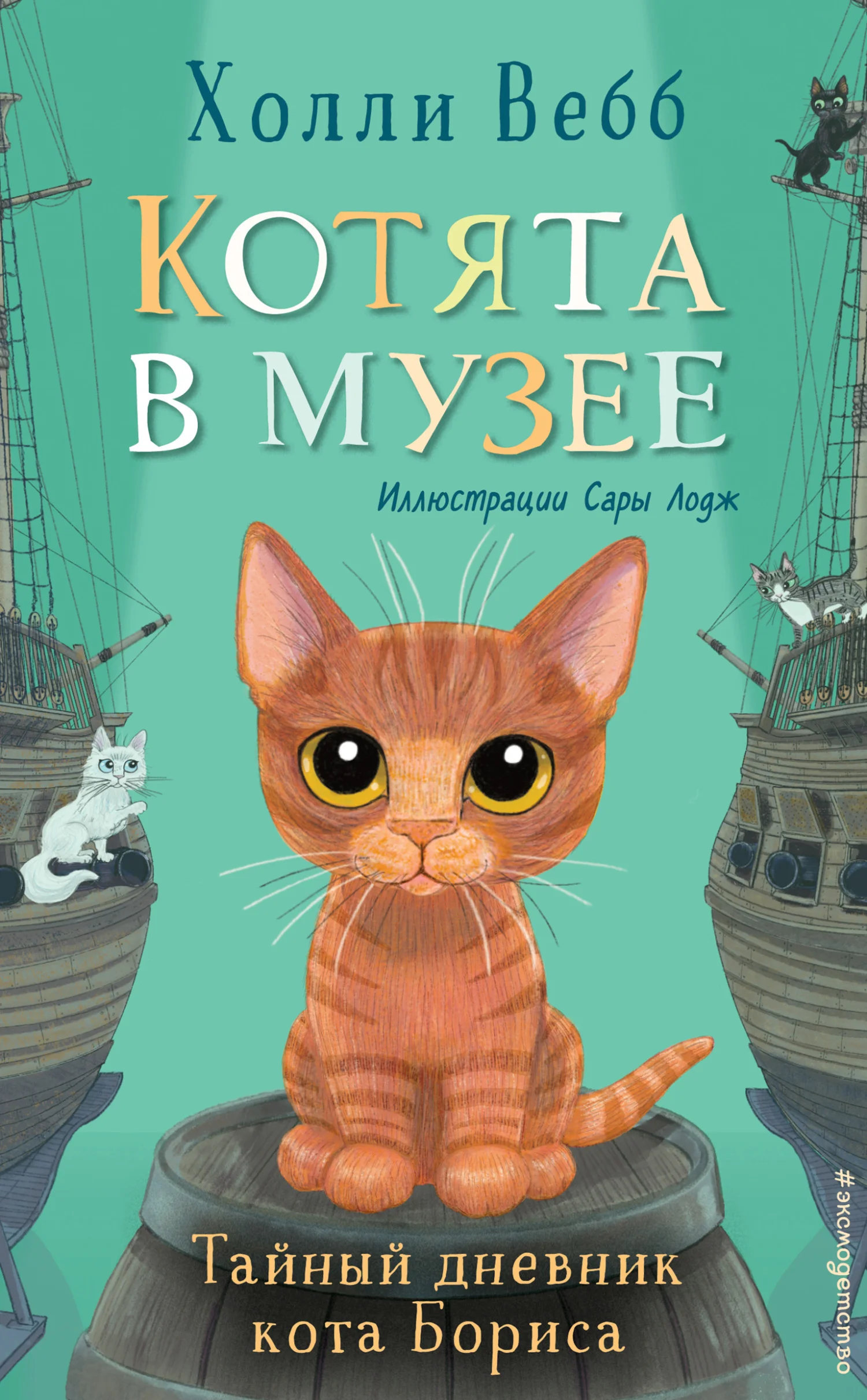 Обложка Тайный дневник кота Бориса
