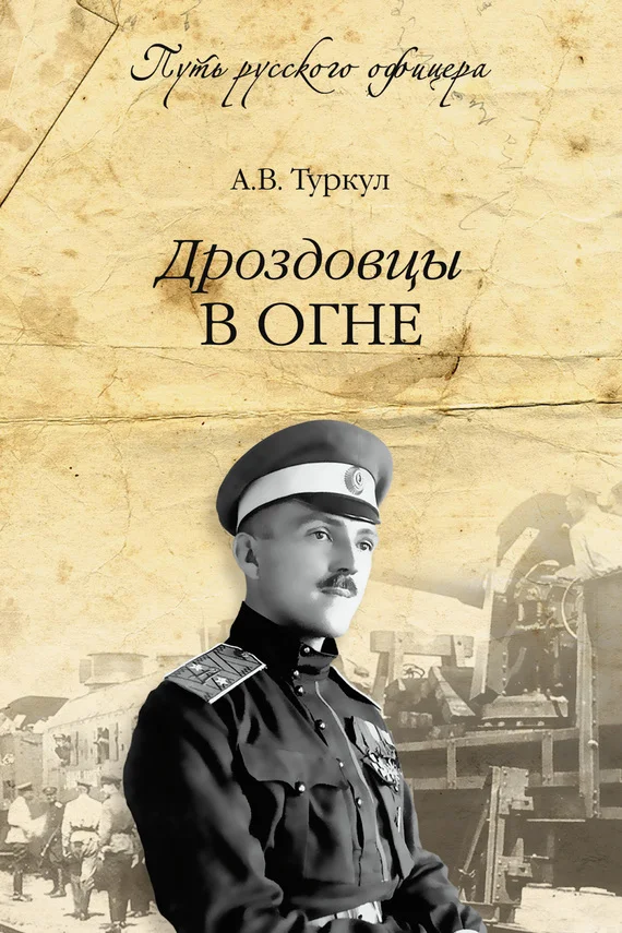Обложка Дроздовцы в огне