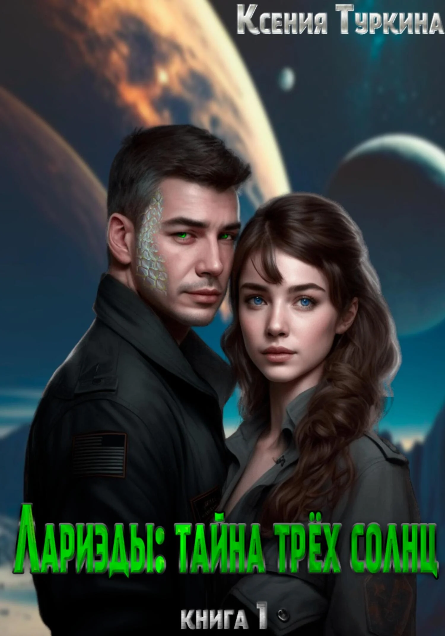 Обложка Лариэды: Тайна трёх солнц