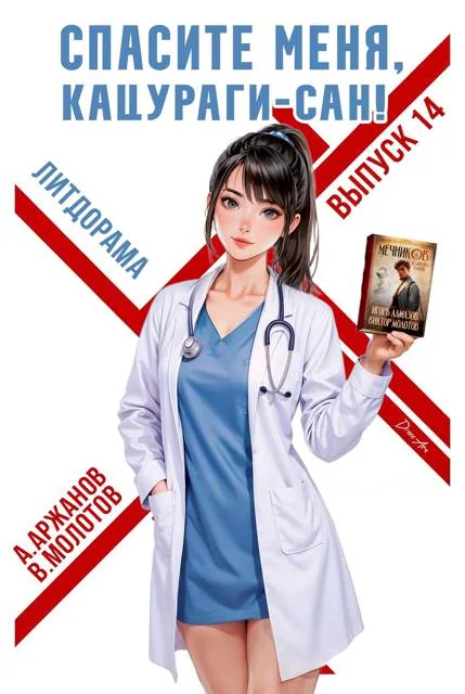 Обложка Спасите меня, Кацураги-сан! Том 14