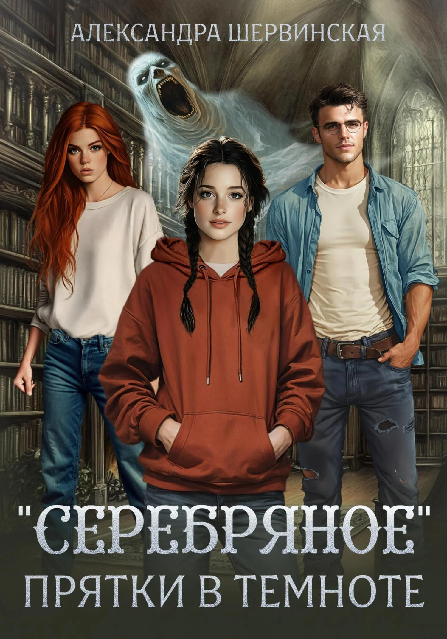Обложка «Серебряное». Прятки в темноте
