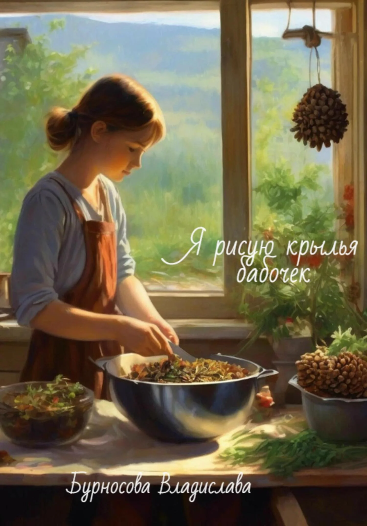 Обложка Я рисую крылья бабочек