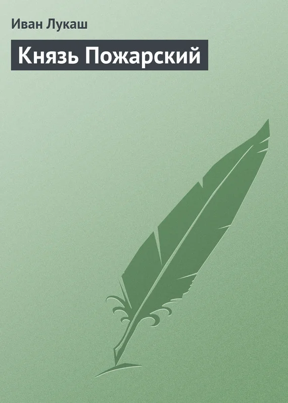 Обложка Князь Пожарский