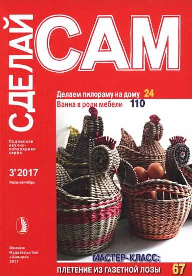 Обложка Делаем пилораму на дому. Ванна в роли мебели...("Сделай сам" №3∙2017)