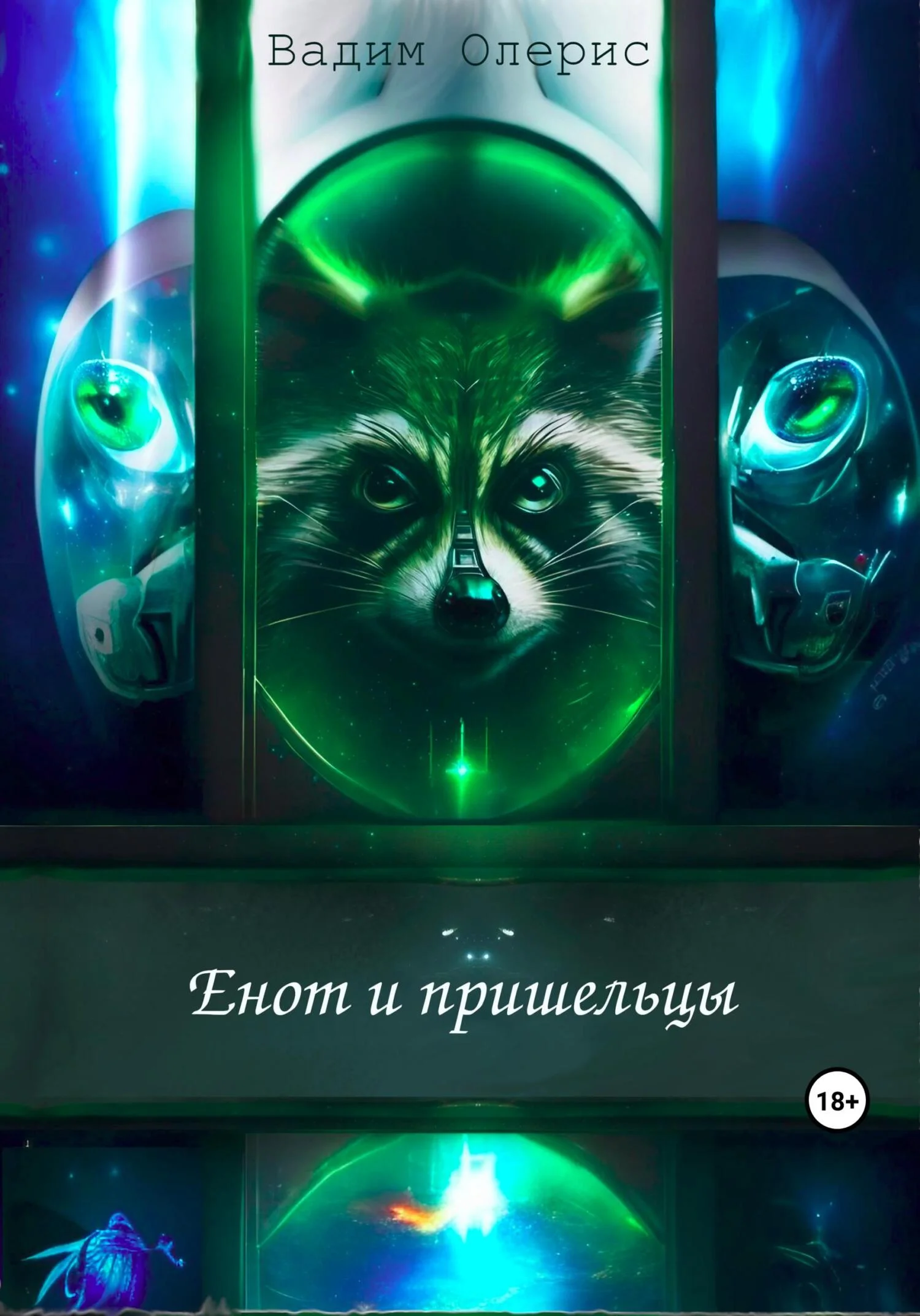 Обложка Енот и пришельцы
