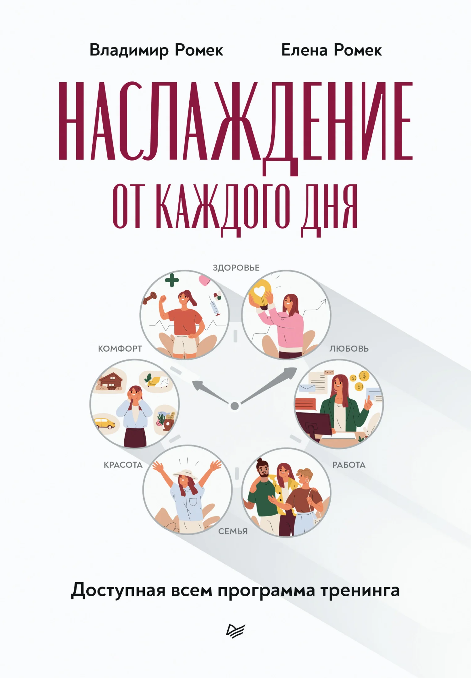 Обложка Наслаждение от каждого дня. Доступная всем программа тренинга